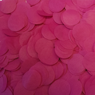 Hot Pink Tissue Paper Confetti Circles