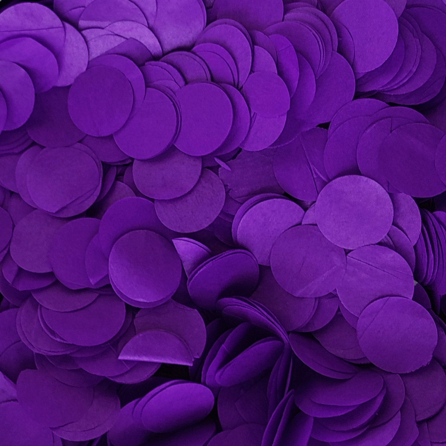 Purple Tissue Paper Confetti Circles