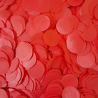 Red Tissue Paper Confetti Circles