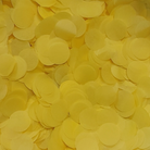 Yellow Tissue Paper Confetti Circles